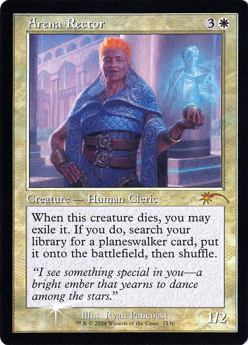 Arena Rector 7130 Secret Lair Drop (SLD) [Foil] NM