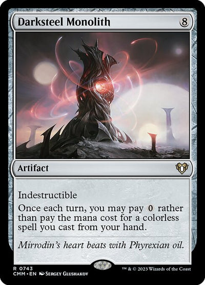 Darksteel Monolith 743 Commander Masters (CMM) [Nonfoil] NM