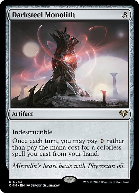 Darksteel Monolith 743 Commander Masters (CMM) [Nonfoil] NM