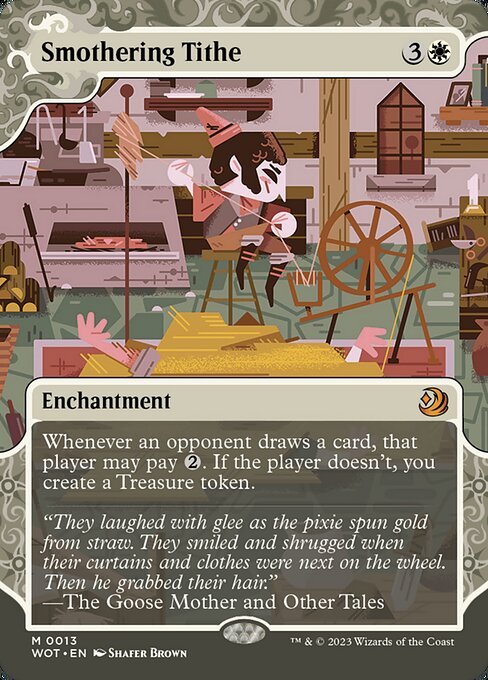 Smothering Tithe 13 Wilds Of Eldraine: Enchanting Tales (WOT) [Nonfoil] NM