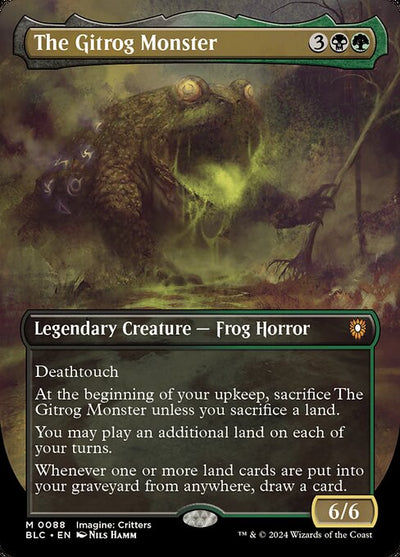 The Gitrog Monster 88 Bloomburrow Commander (BLC) [Foil] NM