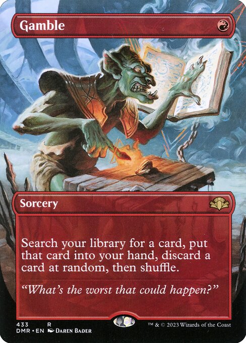 Gamble 433 Dominaria Remastered (DMR) [Nonfoil] NM