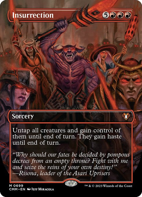 Insurrection 699 Commander Masters (CMM) [Foil] NM