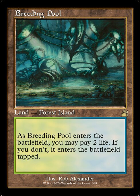 Breeding Pool 399 Ravnica Remastered (RVR) [Foil] NM
