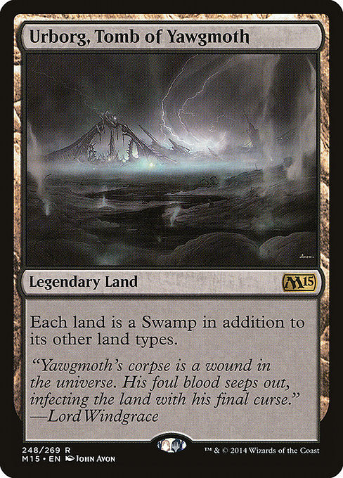 Urborg, Tomb of Yawgmoth 248 Magic 2015 (M15) [Nonfoil] NM