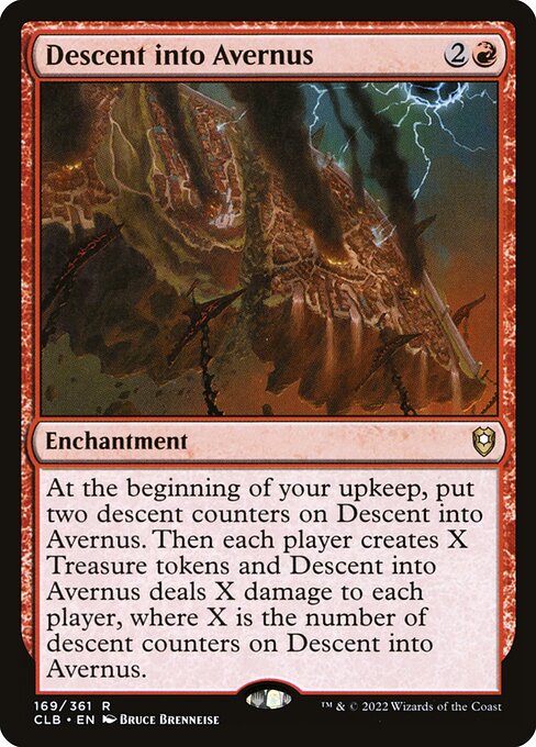 Descent into Avernus 169 Commander Legends: Battle For Baldur's Gate (CLB) [Nonfoil] NM