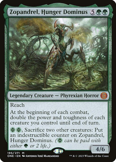 Zopandrel, Hunger Dominus 195 Phyrexia: All Will Be One (ONE) [Nonfoil] NM