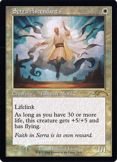 Serra Ascendant 7145 Secret Lair Drop (SLD) [Foil] NM