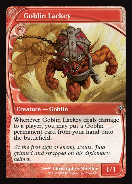 Goblin Lackey 192 Mystery Booster 2 (MB2) [Foil] NM