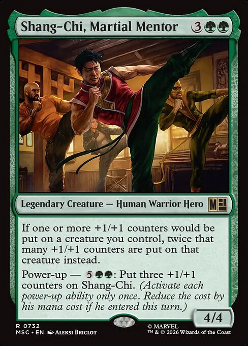 Shang-Chi, Martial Mentor 732 Marvel Super Heroes Commander (MSC) [Nonfoil] NM