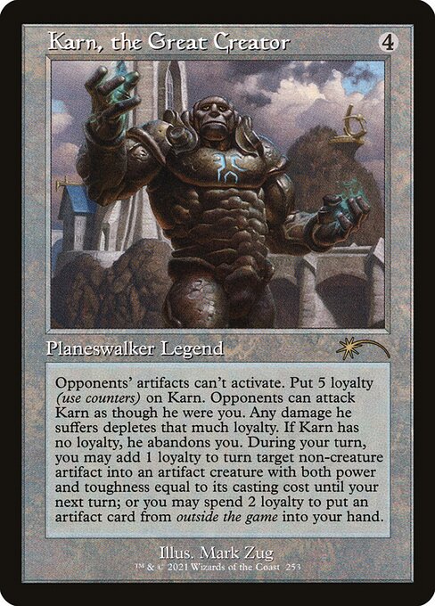 Karn, the Great Creator 253 Secret Lair Drop (SLD) [Nonfoil] NM