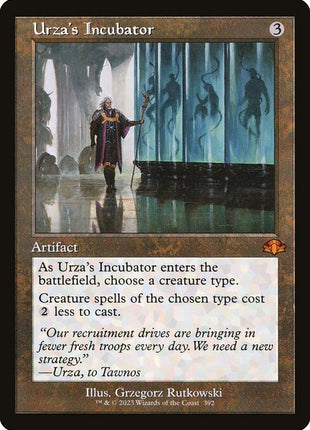 Urza's Incubator 392 Dominaria Remastered (DMR) [Foil] NM