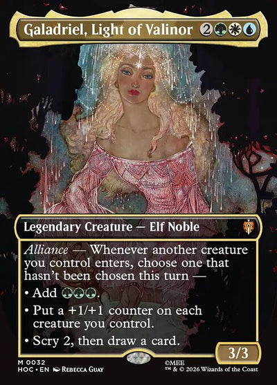 Galadriel, Light of Valinor 32 The Hobbit Eternal (HOC) [Foil] NM