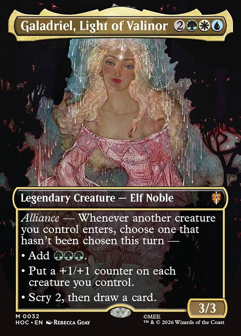 Galadriel, Light of Valinor 32 The Hobbit Eternal (HOC) [Foil] NM