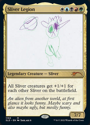 Sliver Legion 1150 Secret Lair Drop (SLD) [Foil] NM