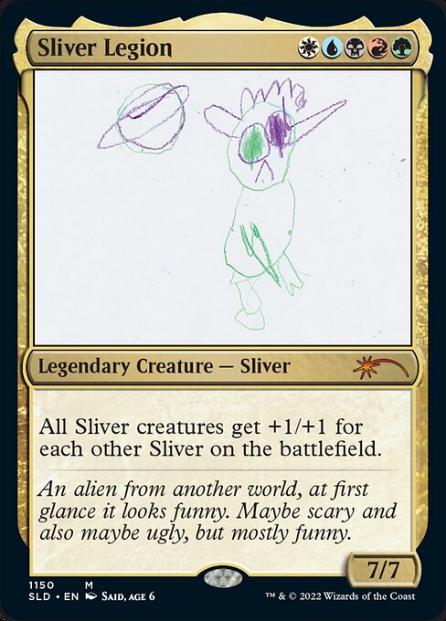 Sliver Legion 1150 Secret Lair Drop (SLD) [Foil] NM
