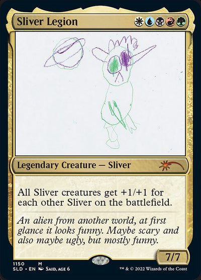 Sliver Legion 1150 Secret Lair Drop (SLD) [Foil] NM
