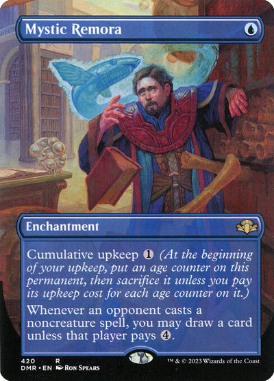 Mystic Remora 420 Dominaria Remastered (DMR) [Foil] NM