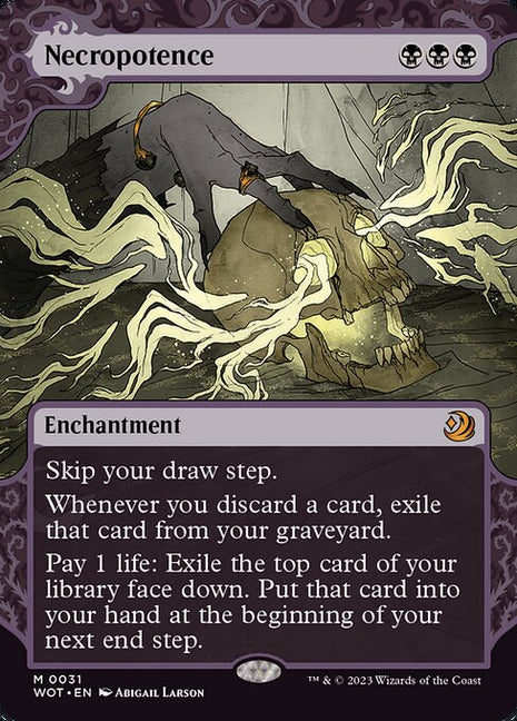 Necropotence 31 Wilds Of Eldraine: Enchanting Tales (WOT) [Foil] NM