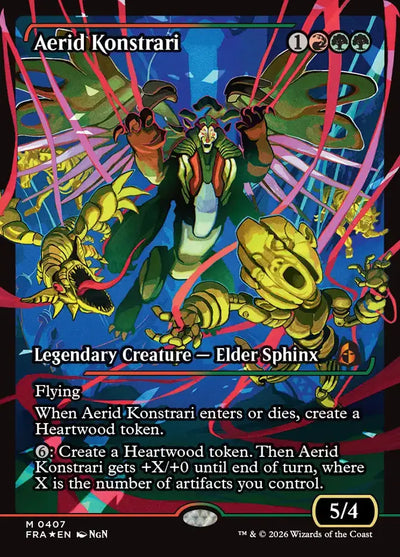 Aerid Konstrari 0407 Reality Fracture (FRA) [Foil] NM