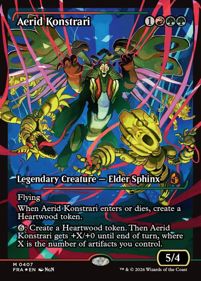 Aerid Konstrari 0407 Reality Fracture (FRA) [Foil] NM