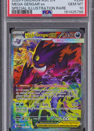 Mega Gengar ex 284/217 - Ascended Heroes (ASC) PSA 10