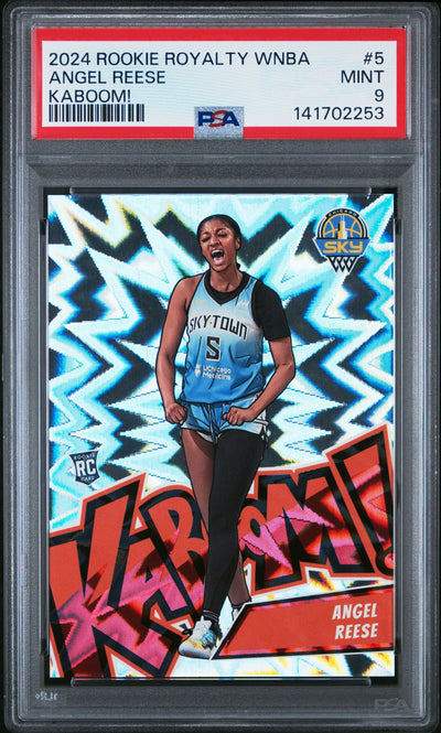 Angel Reese PSA 9 RC Kaboom 2024 Rookie Royalty WNBA #5