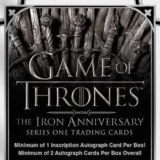 Game of Thrones Iron Anniversary Series 1 Hobby Box