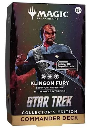 Star Trek- Commander Deck Collector Edition PREORDER Releases 11/06