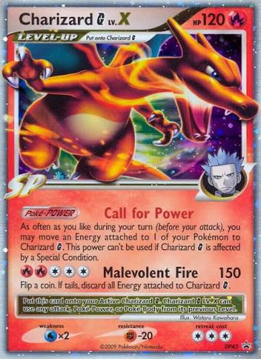Charizard G LV.X dp45/ - Promo DMG