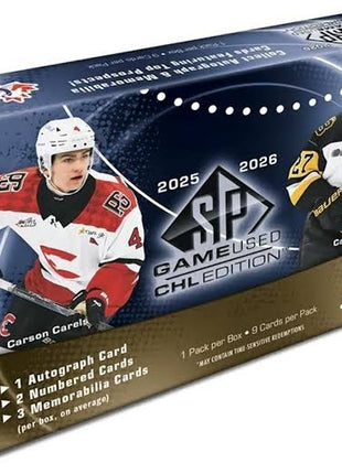 2025-26 SP Game Used CHL Hockey