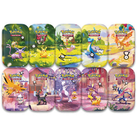 Pokemon 30th Celebration Mini Tin PREORDER Releases 10/2 Limited 2PP