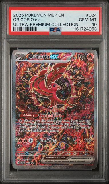 Oricorio EX 24/ - Promo (MEP) PSA 10