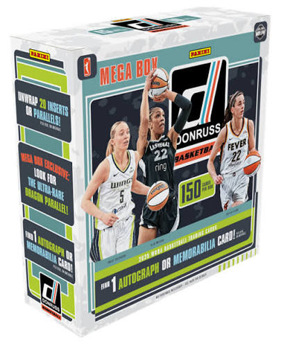 2025 Panini Donruss WNBA Basketball Mega Box