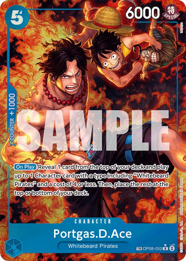 Portgas.D.Ace #op08-052 [TR] - One Piece Royal Blood NM