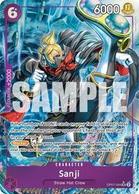 Sanji #op07-064 [Alternate Art] - One Piece 500 Years in the Future NM