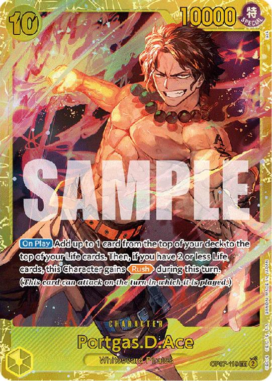 Portgas.D.Ace #op07-119 - One Piece 500 Years in the Future PSA 10