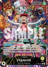 Vegapunk #op07-097 [Alternate Art] - One Piece 500 Years in the Future PSA 10