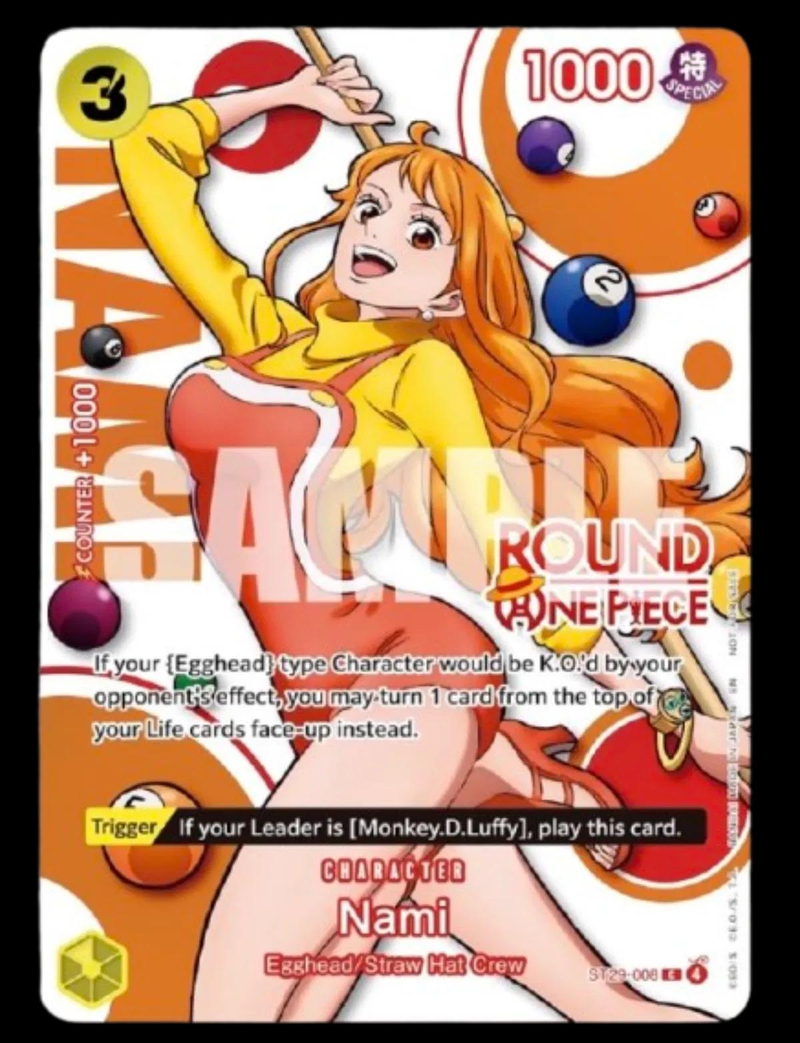 Nami #st29-008 [Round 1] - One Piece Promo NM