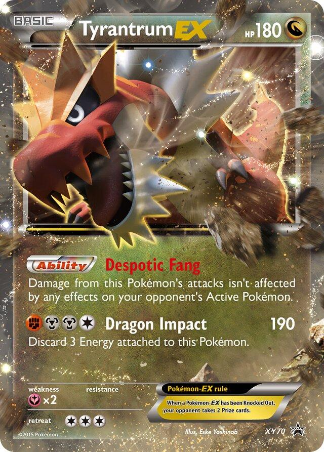 Tyrantrum EX xy70/ - Promo LP