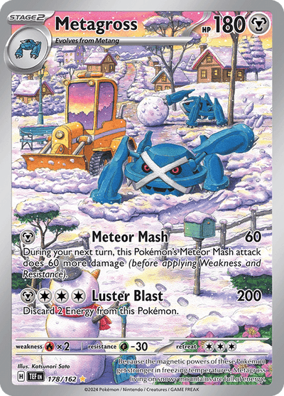 Metagross 178/162 - Temporal Forces (TEF) NM