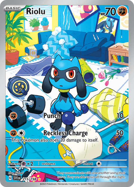 Riolu 215/198 - Scarlet & Violet (SVI) NM