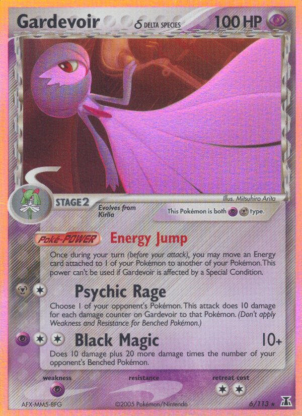 Gardevoir 6/113 [Reverse Holo] - Delta Species (DS) MP