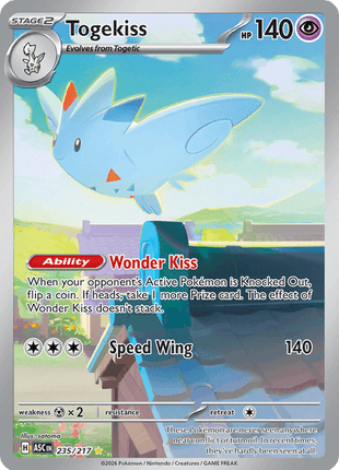 Togekiss 235/217 - Ascended Heroes (ASC) NM