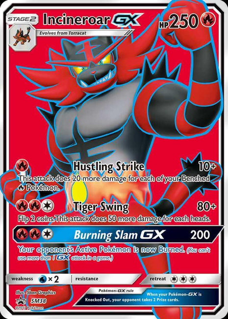 Incineroar GX sm38/ - Promo NM