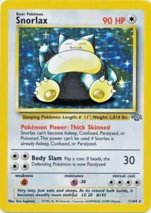 Snorlax 11/64 - Jungle (JU) MP