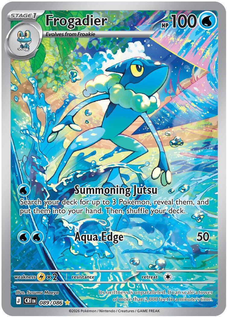 Frogadier 89/ - Chaos Rising (CRI) NM
