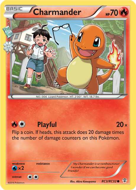 Charmander rc3/rc32 - Generations (GEN) LP