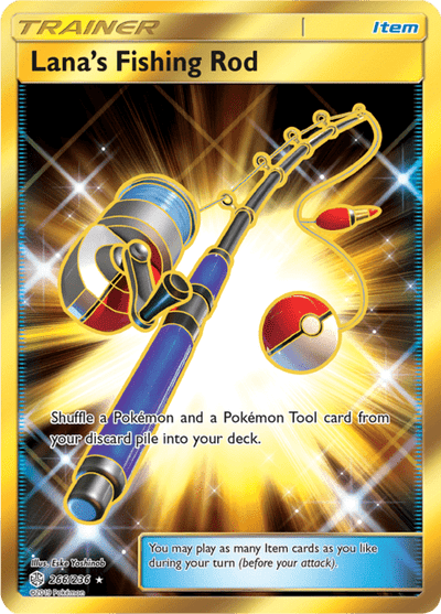 Lana's Fishing Rod 266/236 - Cosmic Eclipse (CEC) NM