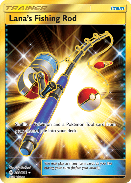 Lana's Fishing Rod 266/236 - Cosmic Eclipse (CEC) NM